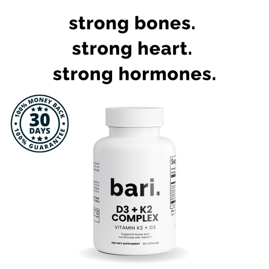 D3 + K2 Complex | Bone, Heart & Testosterone Support