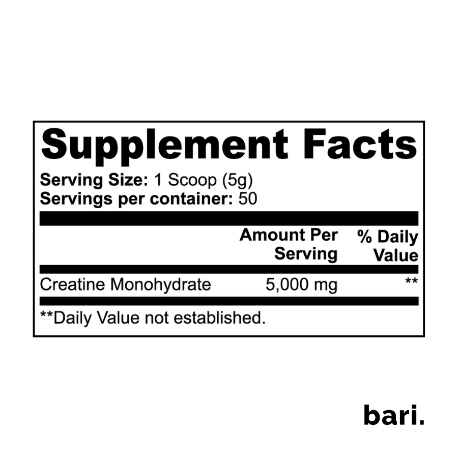 Creatine Monohydrate | Strength, Size & Natural Power