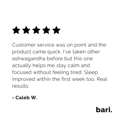 Ashwagandha | Calm Focus + Cortisol Control