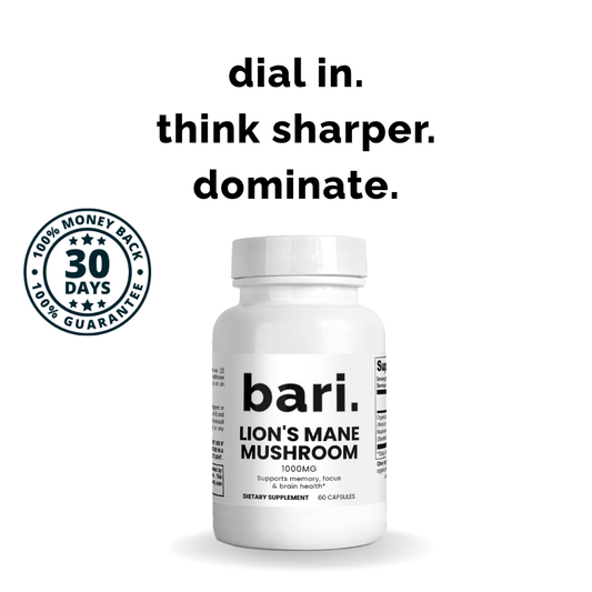 Lion’s Mane Mushroom | Clean Mental Clarity & Brain Recovery