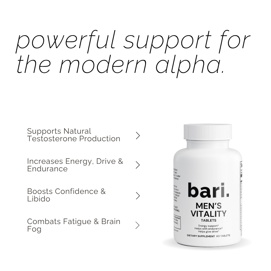 Men’s Vitality | T-Level Support + Confidence Boost