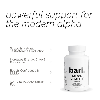 Men’s Vitality | T-Level Support + Confidence Boost