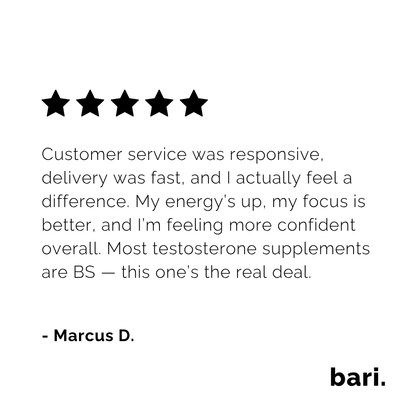 Men’s Vitality | T-Level Support + Confidence Boost