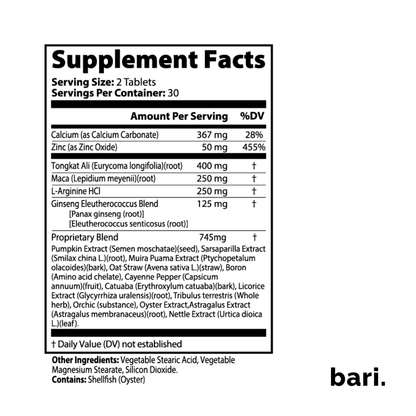 Men’s Vitality | T-Level Support + Confidence Boost