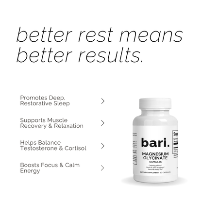 Magnesium Glycinate | Sleep, Stress & Muscle Recovery