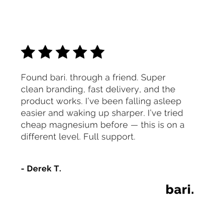 Magnesium Glycinate | Sleep, Stress & Muscle Recovery